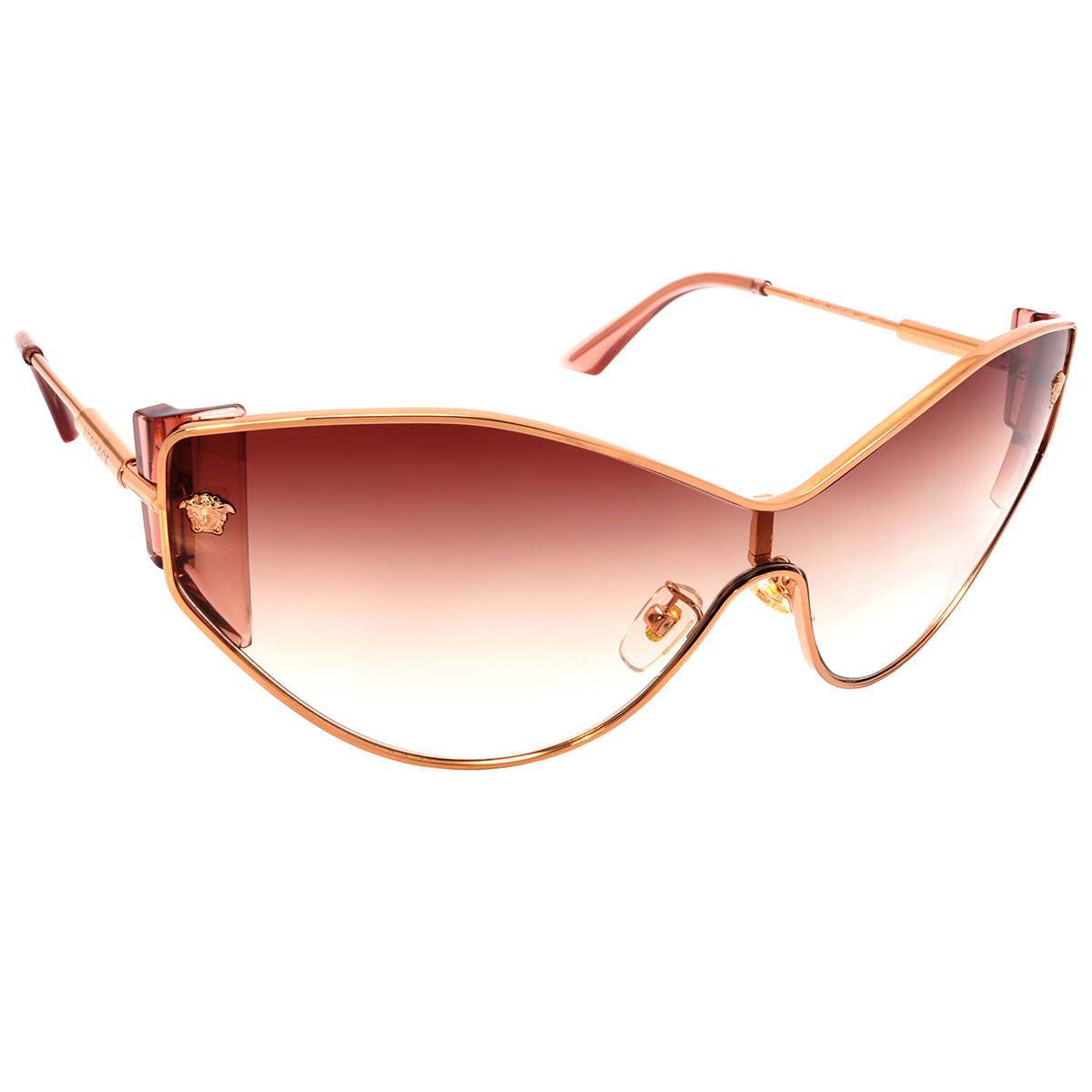 versace clear gradient orange gradient brown cat eye ladies sunglasses ve2239 14120p 47 versace clear gradient orange gradient brown cat eye ladies sunglasses ve2239 14120p 47