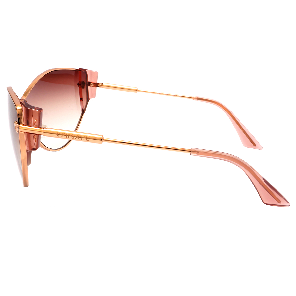 versace clear gradient orange gradient brown cat eye ladies sunglasses ve2239 14120p 47 versace clear gradient orange gradient brown cat eye ladies sunglasses ve2239 14120p 47