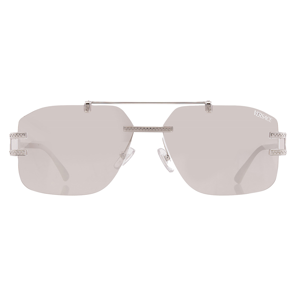 versace clear mirror silver 80 square men's sunglasses ve2275 10008v 60 versace clear mirror silver 80 square men's sunglasses ve2275 10008v 60