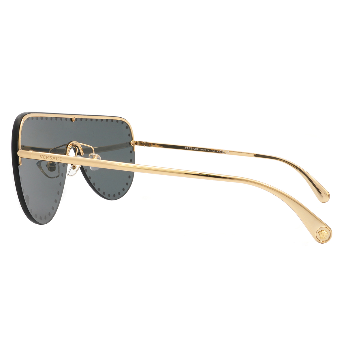 versace dark gray irregular ladies sunglasses ve2230b 100287 45 versace dark gray irregular ladies sunglasses ve2230b 100287 45
