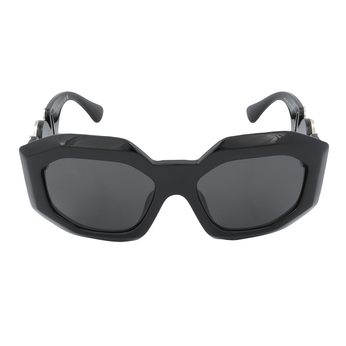 versace dark gray irregular ladies sunglasses ve4424u gb1/8756 versace dark gray irregular ladies sunglasses ve4424u gb1/8756
