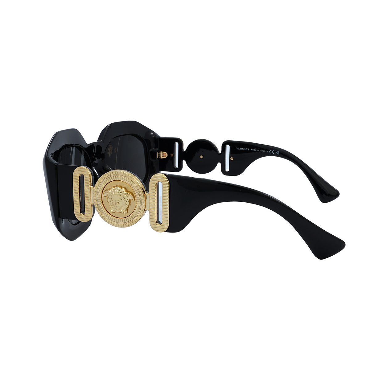 versace dark gray irregular ladies sunglasses ve4424u gb1/8756 versace dark gray irregular ladies sunglasses ve4424u gb1/8756