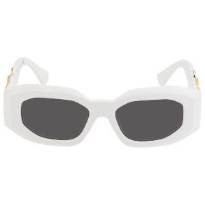versace dark gray irregular men's sunglasses ve4425u 314/87 53