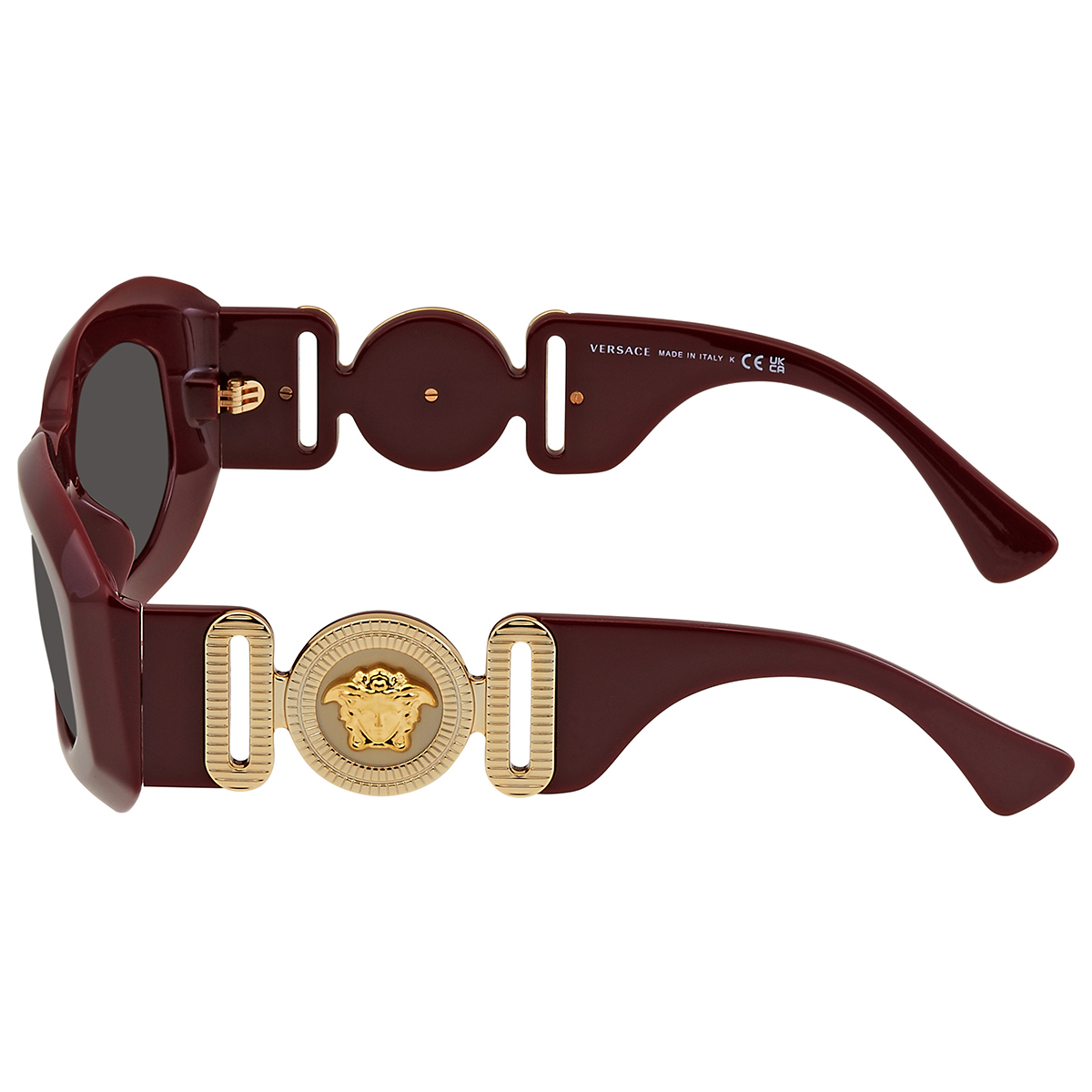 versace dark gray irregular men's sunglasses ve4425u 536587 53 versace dark gray irregular men's sunglasses ve4425u 536587 53
