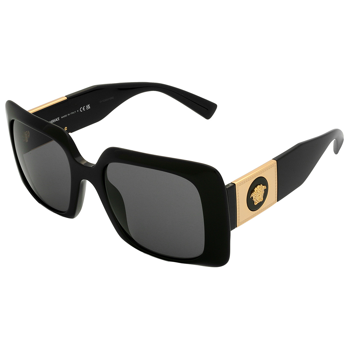 versace dark gray rectangular ladies sunglasses ve4405 gb1/87 54 versace dark gray rectangular ladies sunglasses ve4405 gb1/87 54