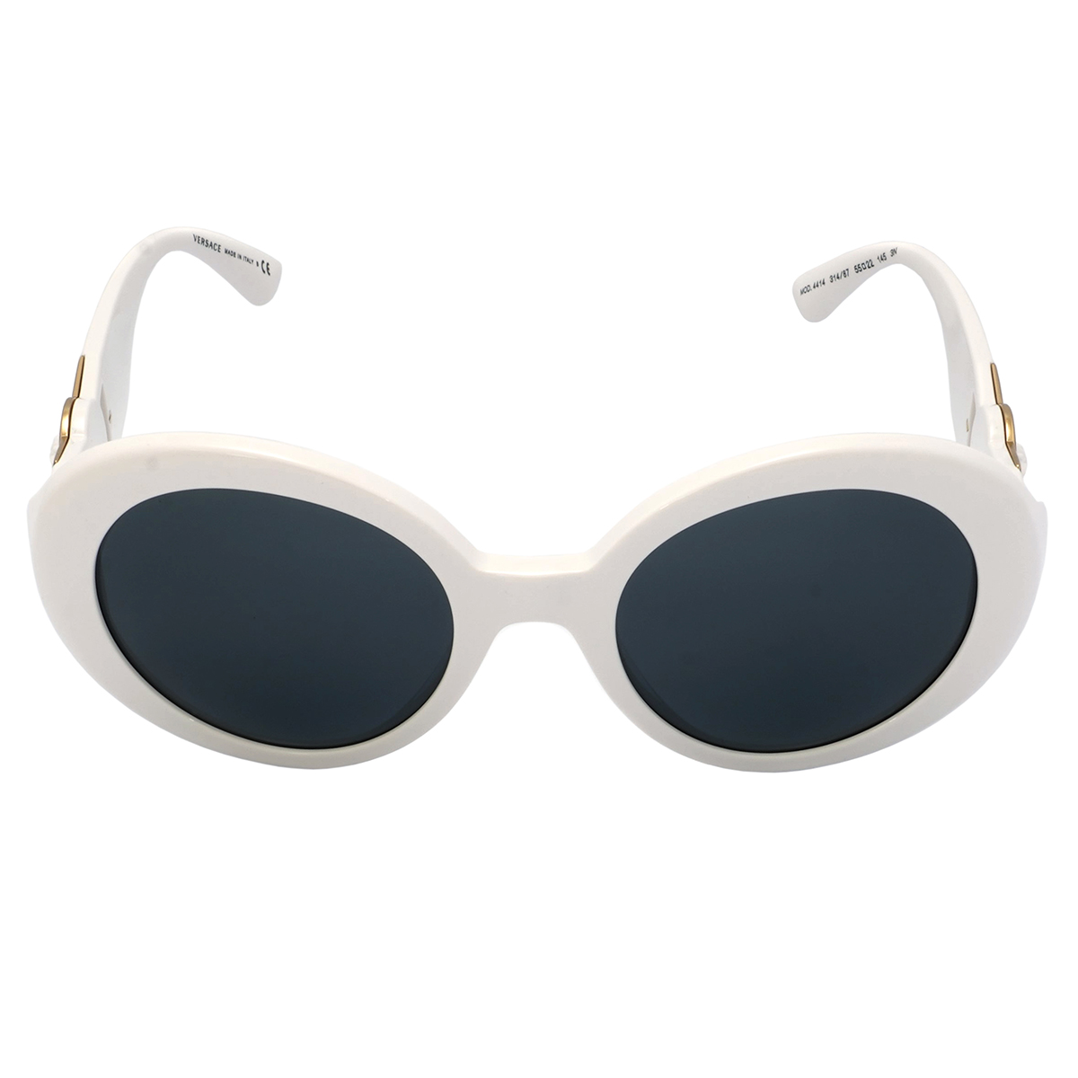 versace dark gray round ladies sunglasses ve4414 314/87 55 versace dark gray round ladies sunglasses ve4414 314/87 55