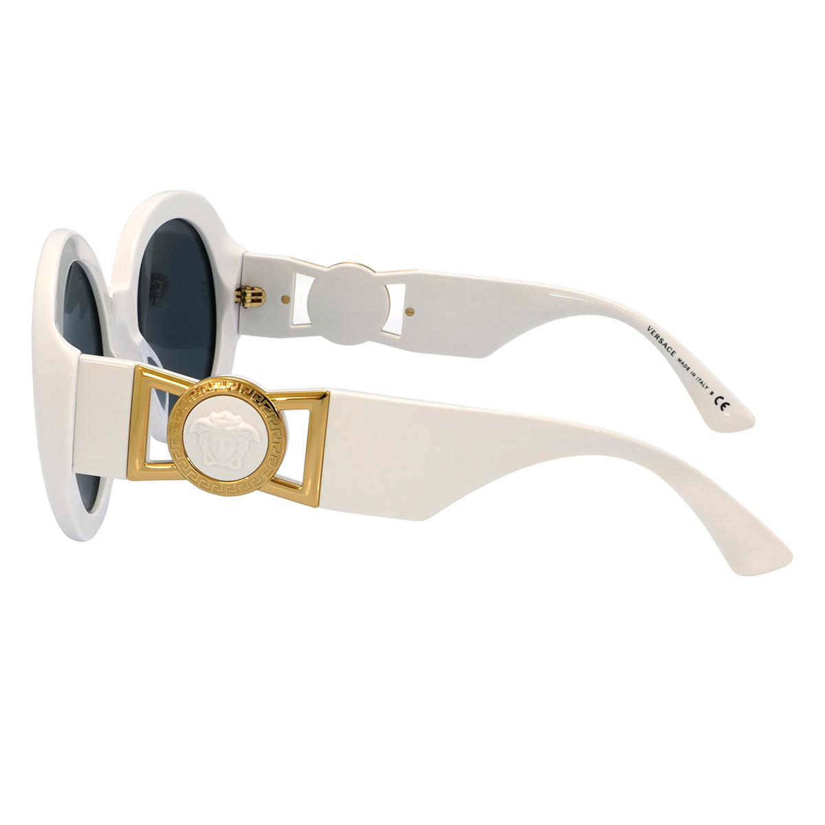 versace dark gray round ladies sunglasses ve4414 314/87 55 versace dark gray round ladies sunglasses ve4414 314/87 55