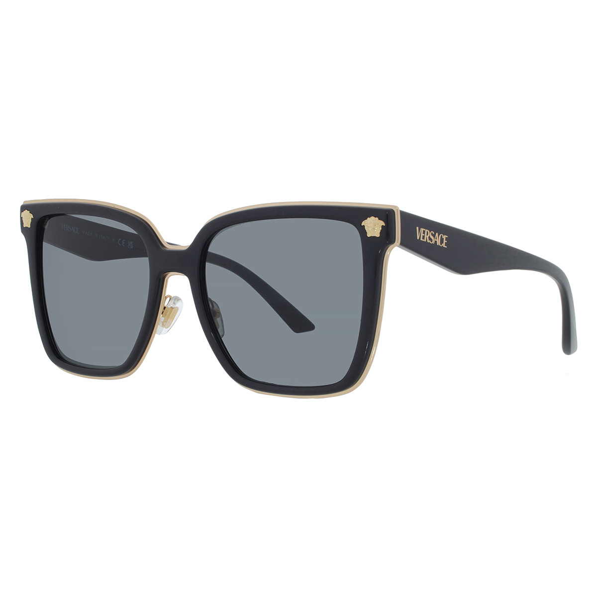 versace dark grey butterfly ladies sunglasses ve2278d gb1/87 58 versace dark grey butterfly ladies sunglasses ve2278d gb1/87 58