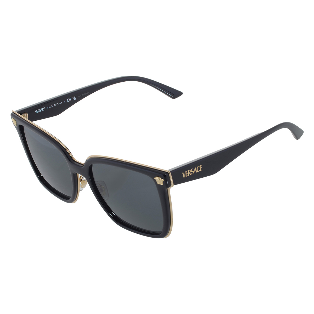 versace dark grey butterfly ladies sunglasses ve2278d gb1/87 58 versace dark grey butterfly ladies sunglasses ve2278d gb1/87 58