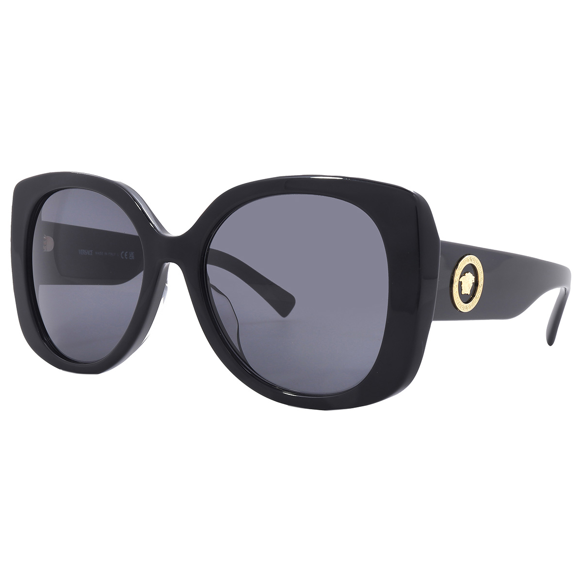 versace dark grey butterfly sunglasses ve4387f gb1/87 56 versace dark grey butterfly sunglasses ve4387f gb1/87 56
