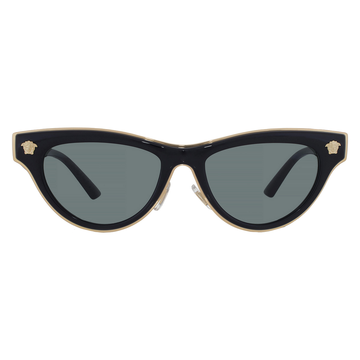 versace dark grey cat eye ladies sunglasses ve2273 gb1/87 52 versace dark grey cat eye ladies sunglasses ve2273 gb1/87 52