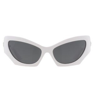 versace dark grey cat eye ladies sunglasses ve4450 314/87 60