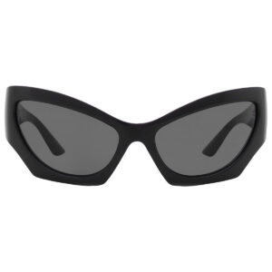 versace dark grey cat eye ladies sunglasses ve4450 gb1/87 60