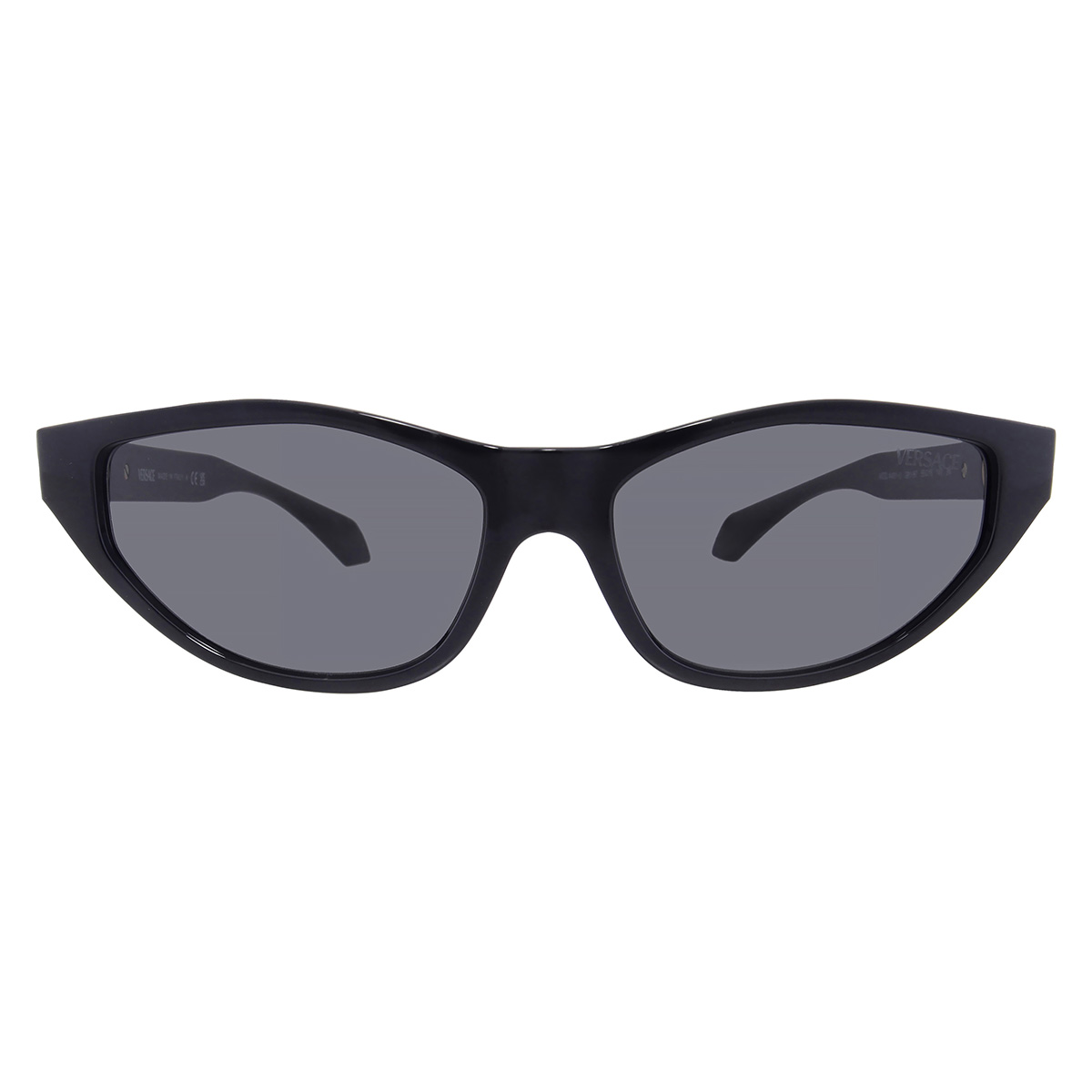 versace dark grey cat eye ladies sunglasses ve4491u gb1/87 55 versace dark grey cat eye ladies sunglasses ve4491u gb1/87 55