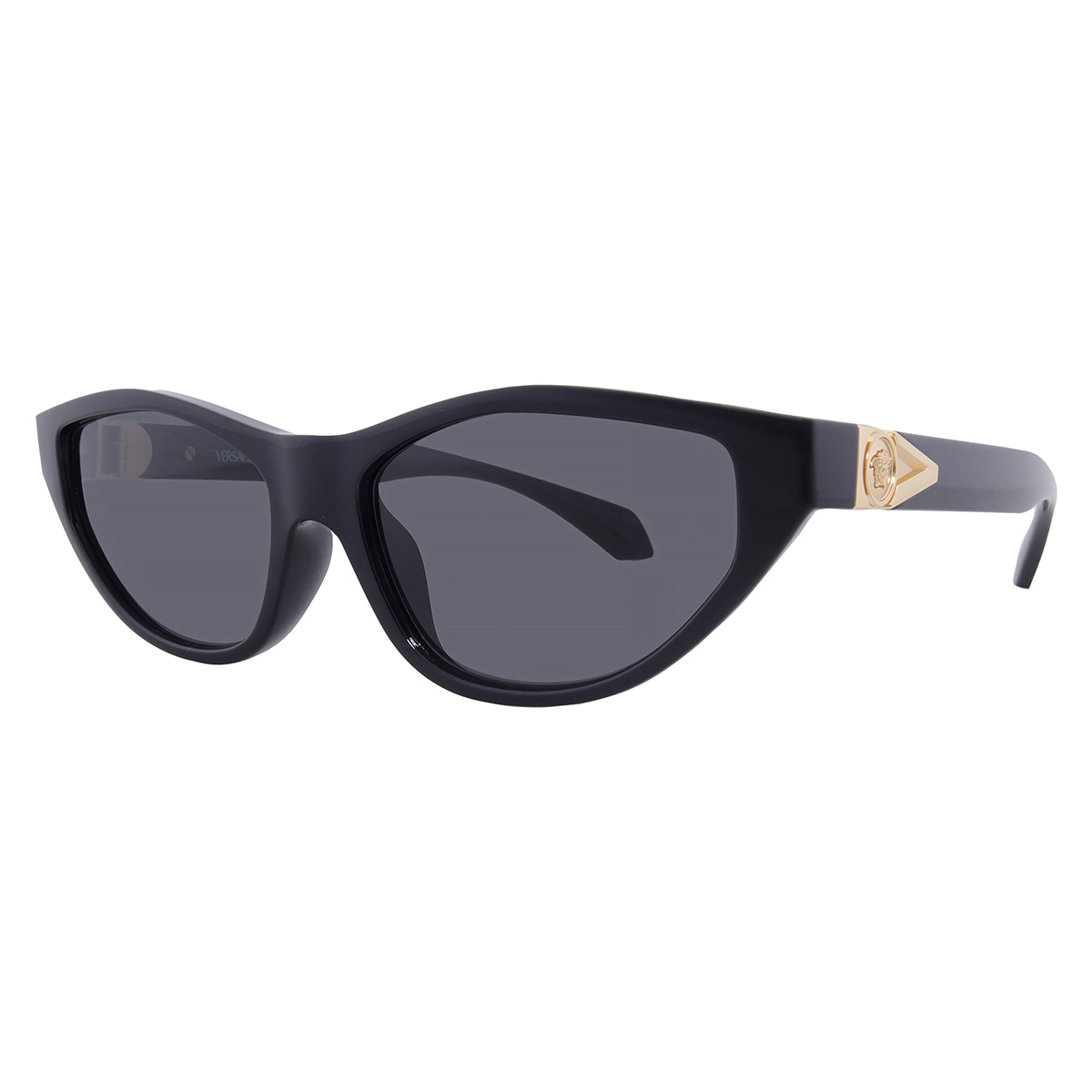 versace dark grey cat eye ladies sunglasses ve4491u gb1/87 55 versace dark grey cat eye ladies sunglasses ve4491u gb1/87 55