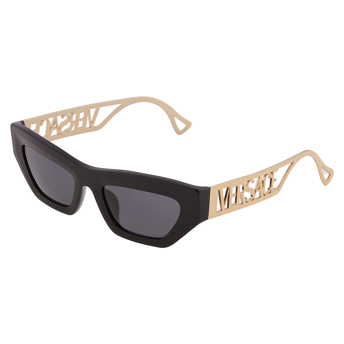 versace dark grey irregular ladies sunglasses ve4432u gb1/87 53 versace dark grey irregular ladies sunglasses ve4432u gb1/87 53