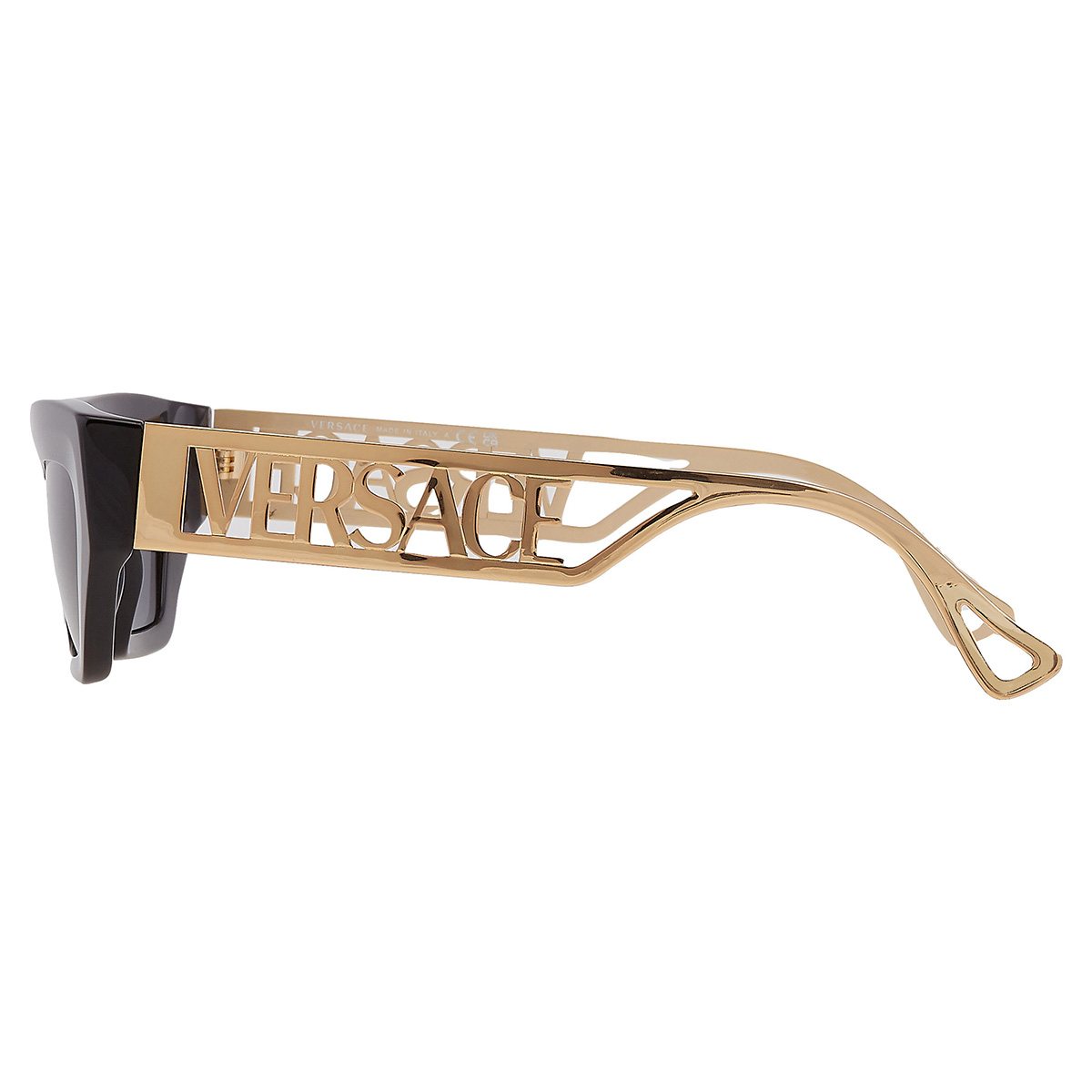 versace dark grey irregular ladies sunglasses ve4432u gb1/87 53 versace dark grey irregular ladies sunglasses ve4432u gb1/87 53