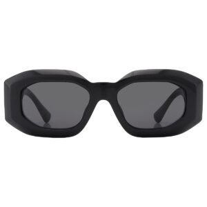 versace dark grey irregular men's sunglasses ve4425u gb1/87 53