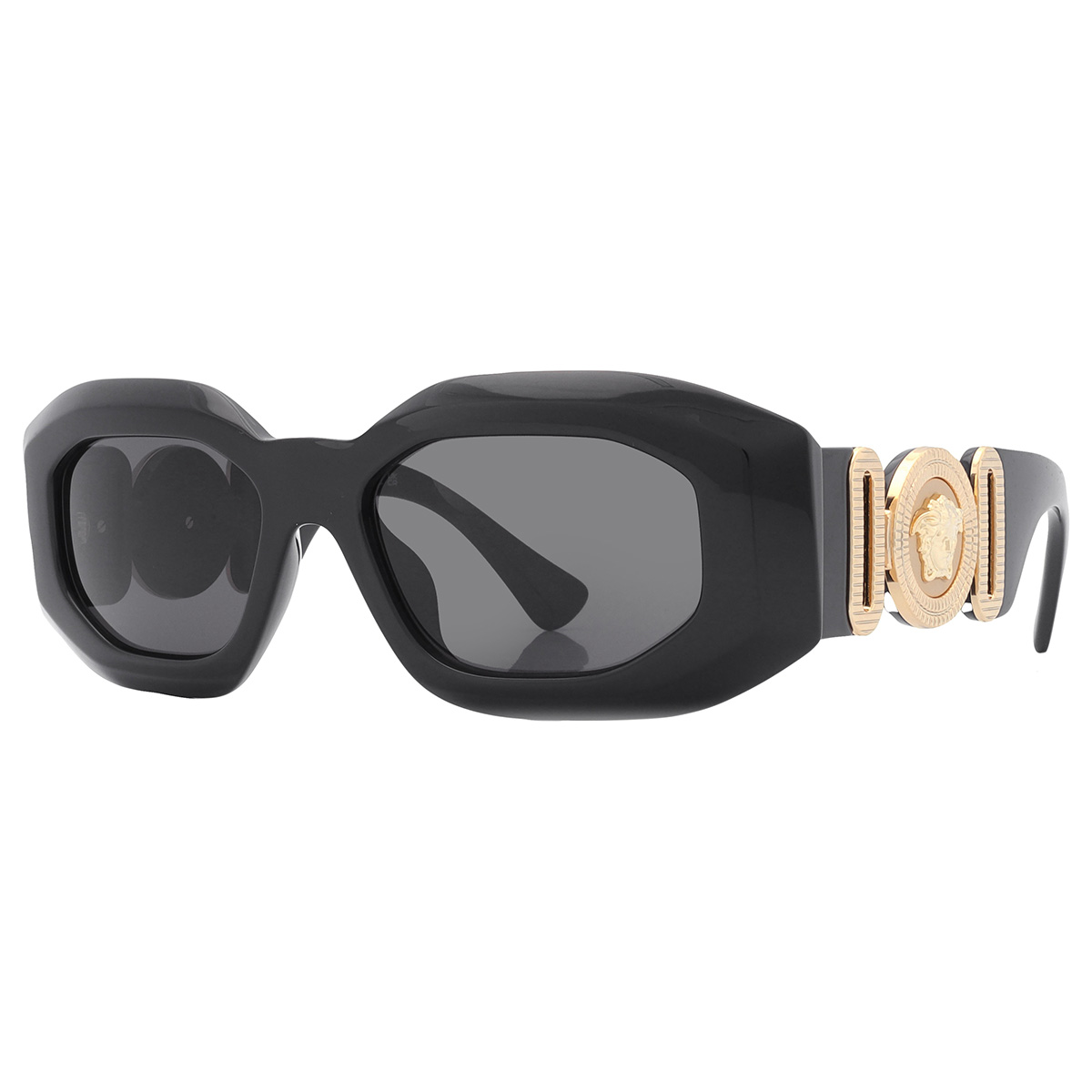 versace dark grey irregular men's sunglasses ve4425u gb1/87 53 versace dark grey irregular men's sunglasses ve4425u gb1/87 53