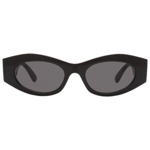 versace dark grey oval ladies sunglasses ve4480u 536087 51