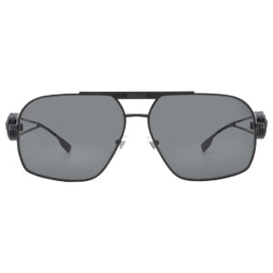 versace dark grey navigator men's sunglasses ve2269 143387 62