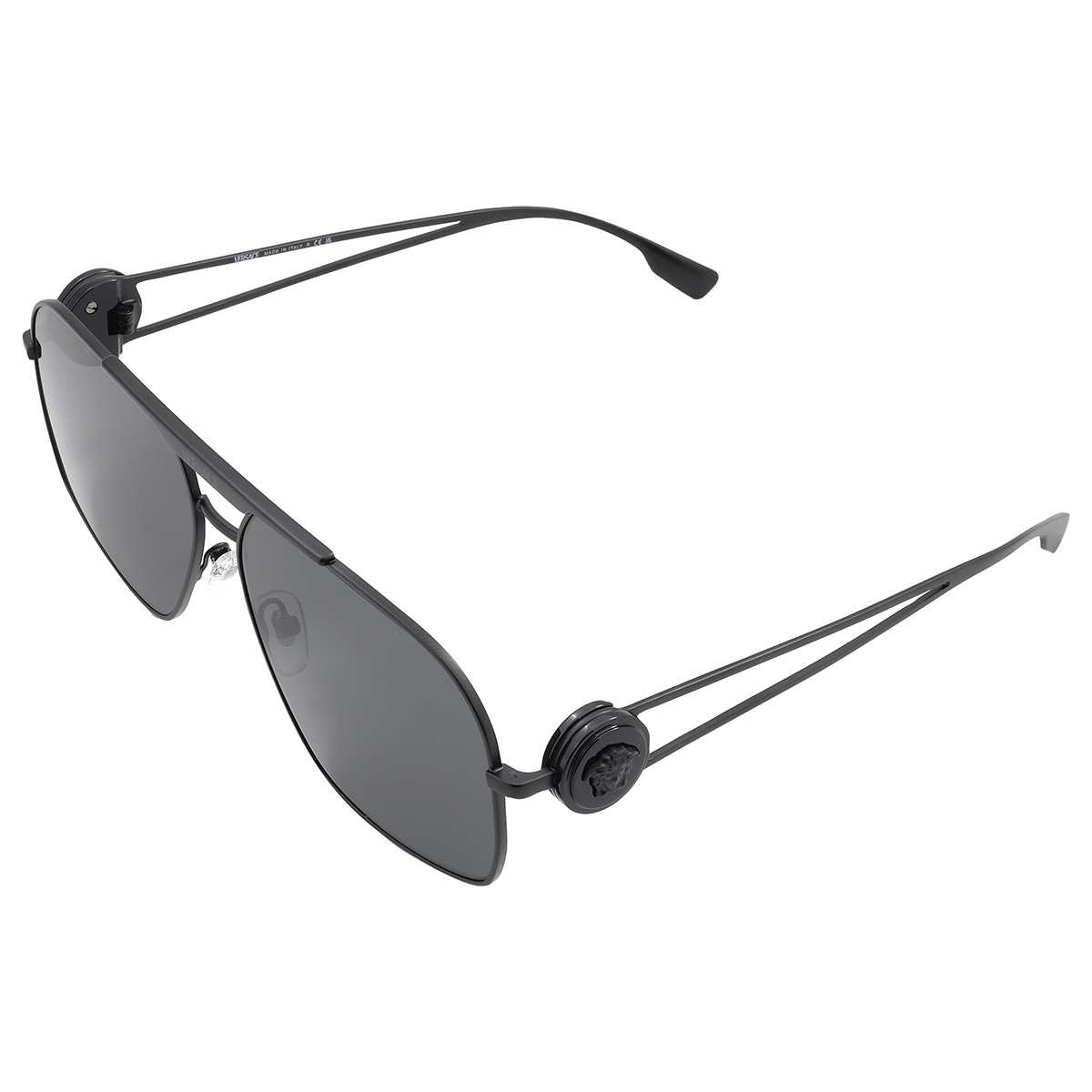 versace dark grey navigator men's sunglasses ve2269 143387 62 versace dark grey navigator men's sunglasses ve2269 143387 62