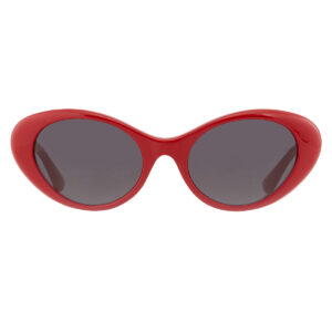 versace dark grey oval ladies sunglasses ve4455u 534487 53