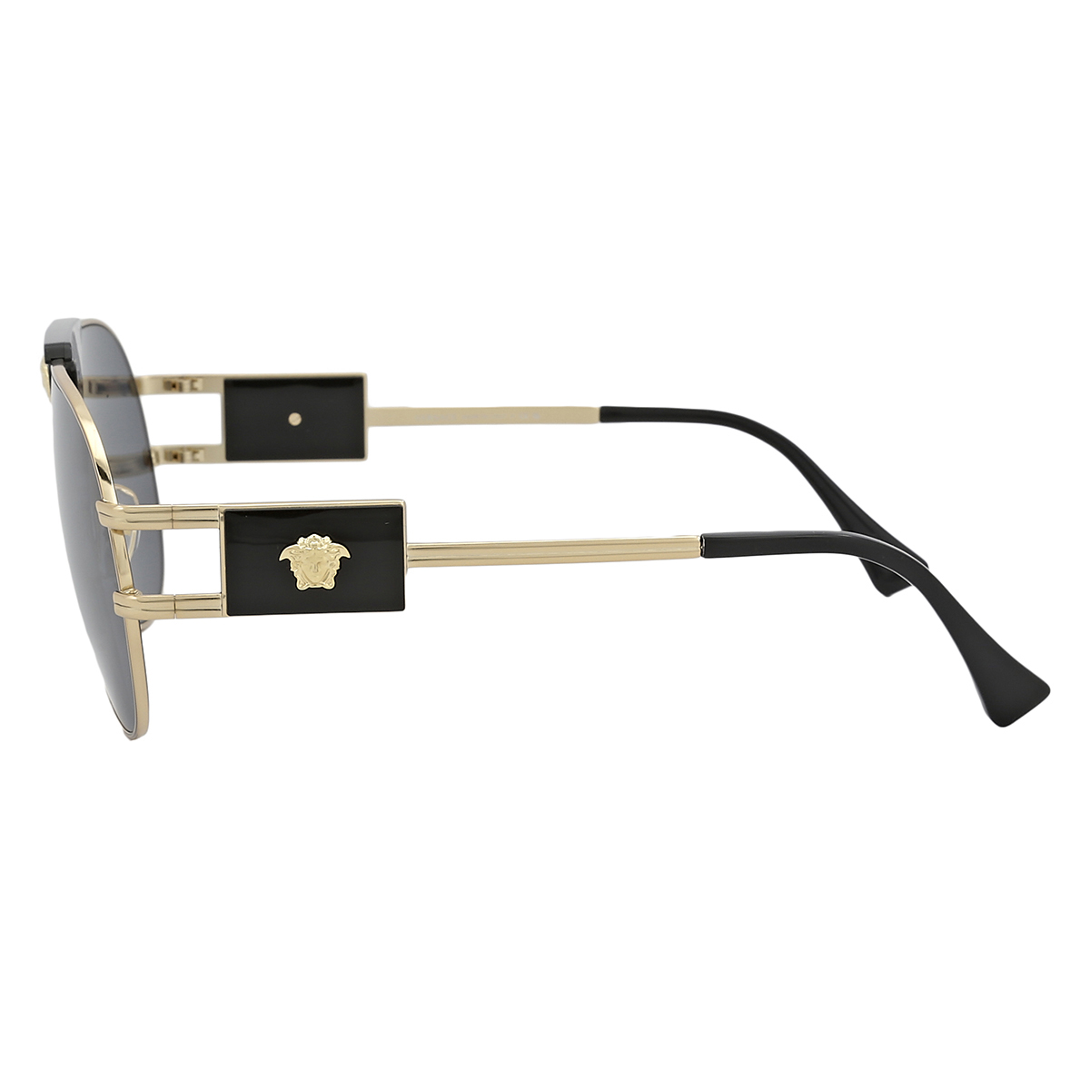 versace dark grey pilot men's sunglasses ve2252 100287 63 versace dark grey pilot men's sunglasses ve2252 100287 63