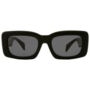versace dark grey rectangular ladies sunglasses ve4444u gb1/87 54