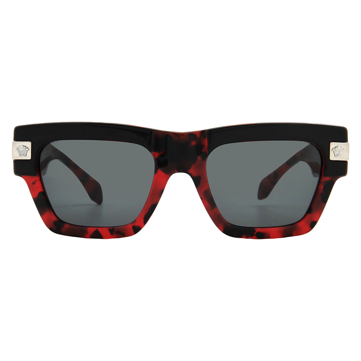 versace dark grey rectangular men's sunglasses ve4464 545787 52 versace dark grey rectangular men's sunglasses ve4464 545787 52