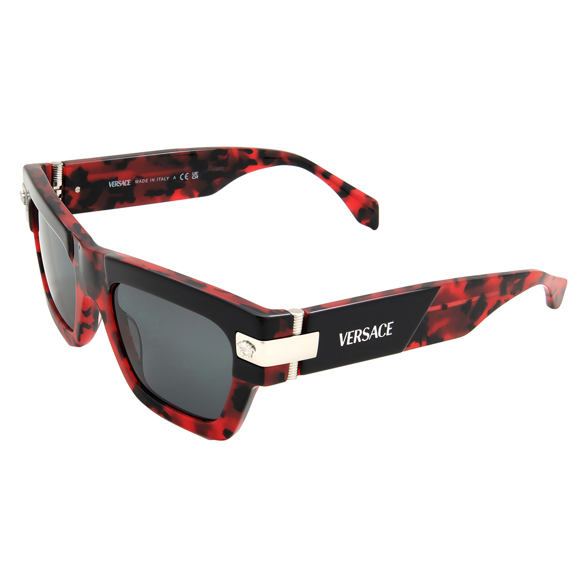 versace dark grey rectangular men's sunglasses ve4464 545787 52 versace dark grey rectangular men's sunglasses ve4464 545787 52