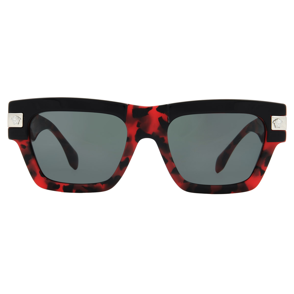 versace dark grey rectangular men's sunglasses ve4464 545787 55 versace dark grey rectangular men's sunglasses ve4464 545787 55