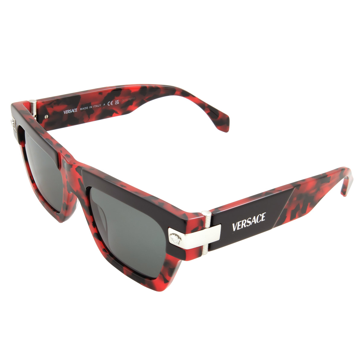 versace dark grey rectangular men's sunglasses ve4464 545787 55 versace dark grey rectangular men's sunglasses ve4464 545787 55