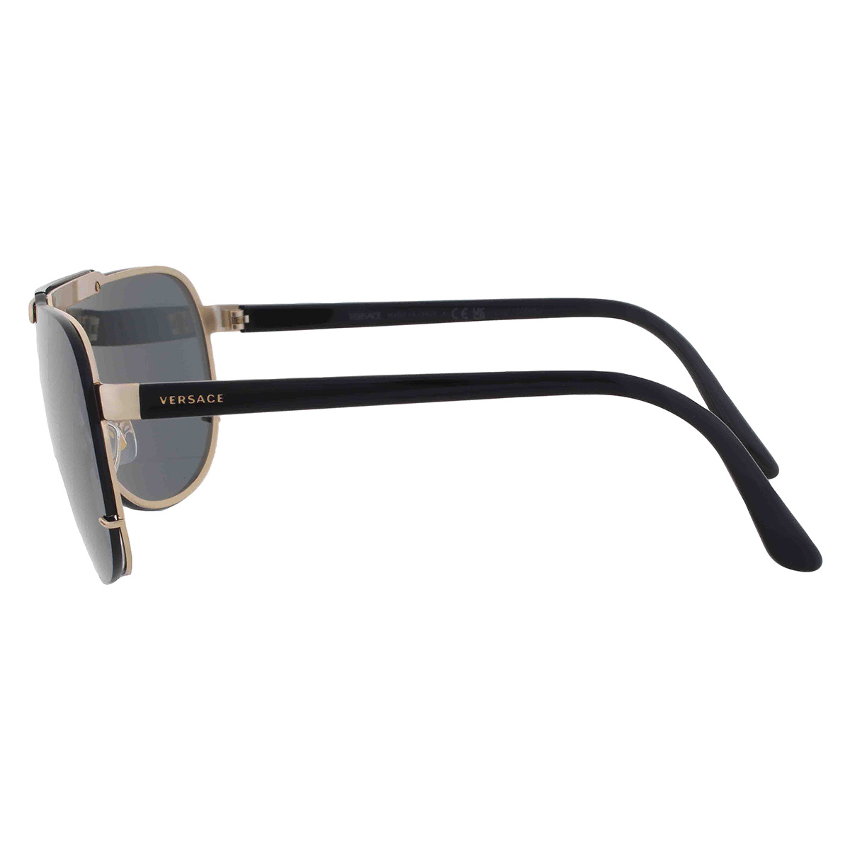 versace dark grey shield men's sunglasses ve2140 100287 140 versace dark grey shield men's sunglasses ve2140 100287 140