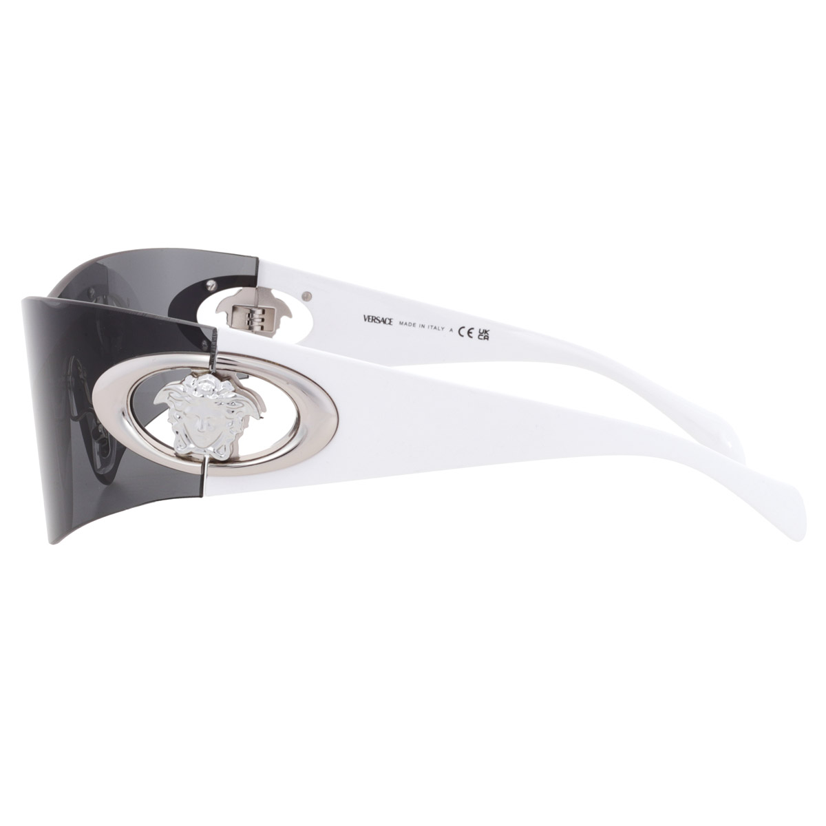 versace dark grey shield men's sunglasses ve2280 100087 42 versace dark grey shield men's sunglasses ve2280 100087 42