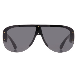 versace dark grey shield men's sunglasses ve4391 gb1/87 148