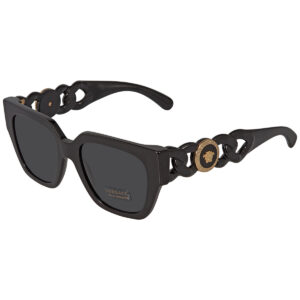 Витрина versace dark grey square ladies sunglasses ve4409 gb1/87 53