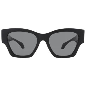 versace dark grey square ladies sunglasses ve4492u gb1/87 53