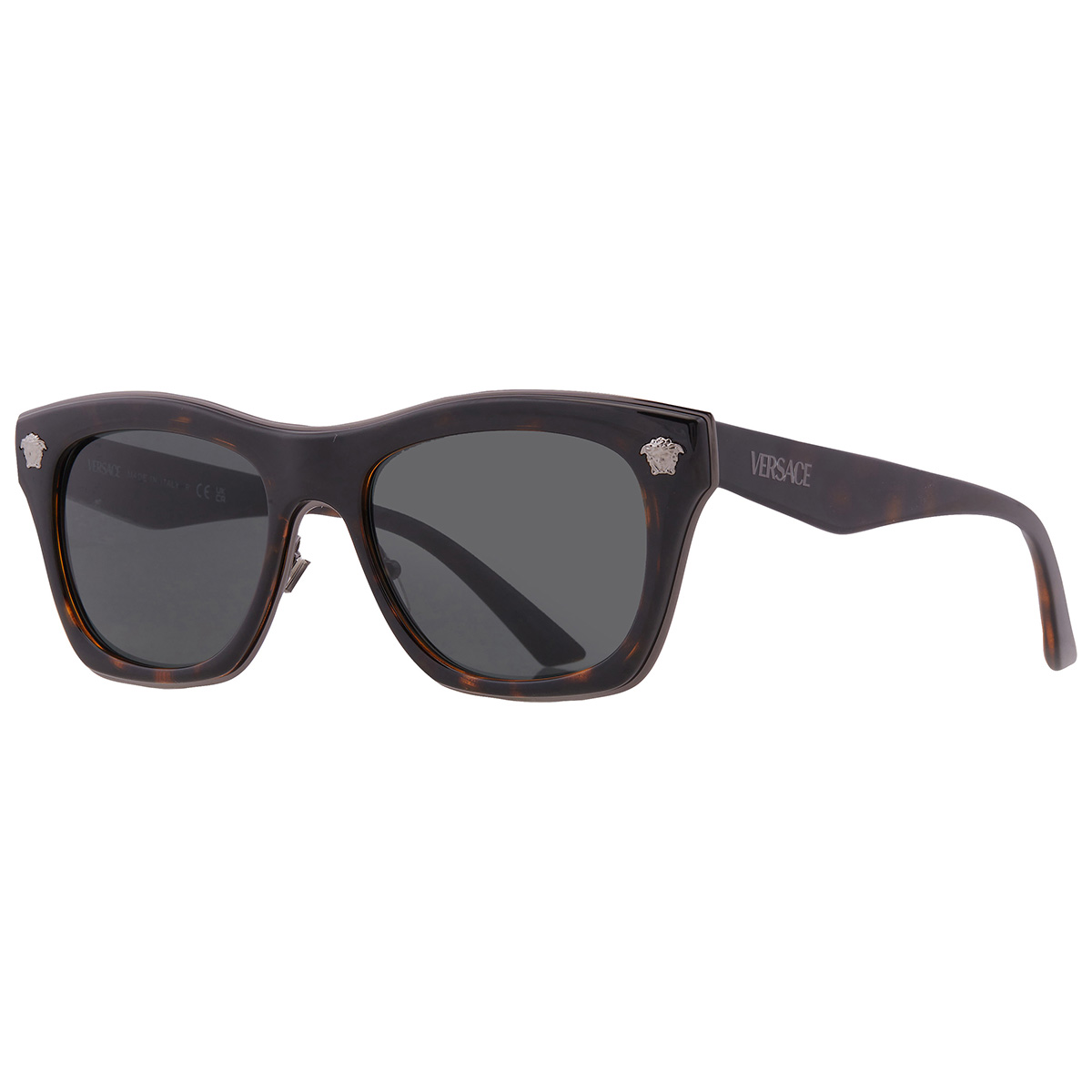 versace dark grey square men's sunglasses ve2272 108/87 53 versace dark grey square men's sunglasses ve2272 108/87 53