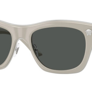 versace dark grey square men's sunglasses ve2272 549387 53