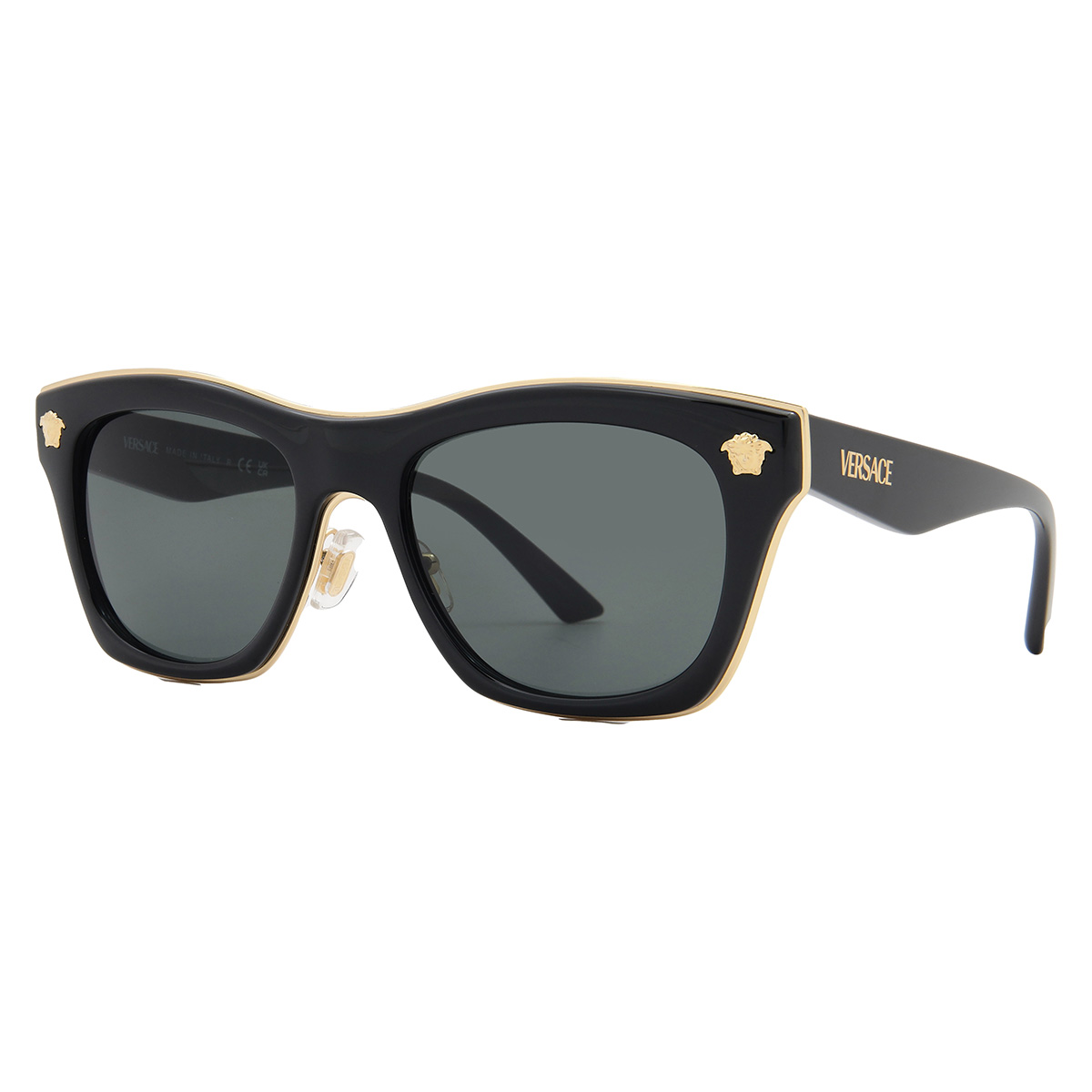 versace dark grey square men's sunglasses ve2272 gb1/87 53 versace dark grey square men's sunglasses ve2272 gb1/87 53
