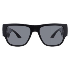 versace dark grey square men's sunglasses ve4403 gb1/87 57
