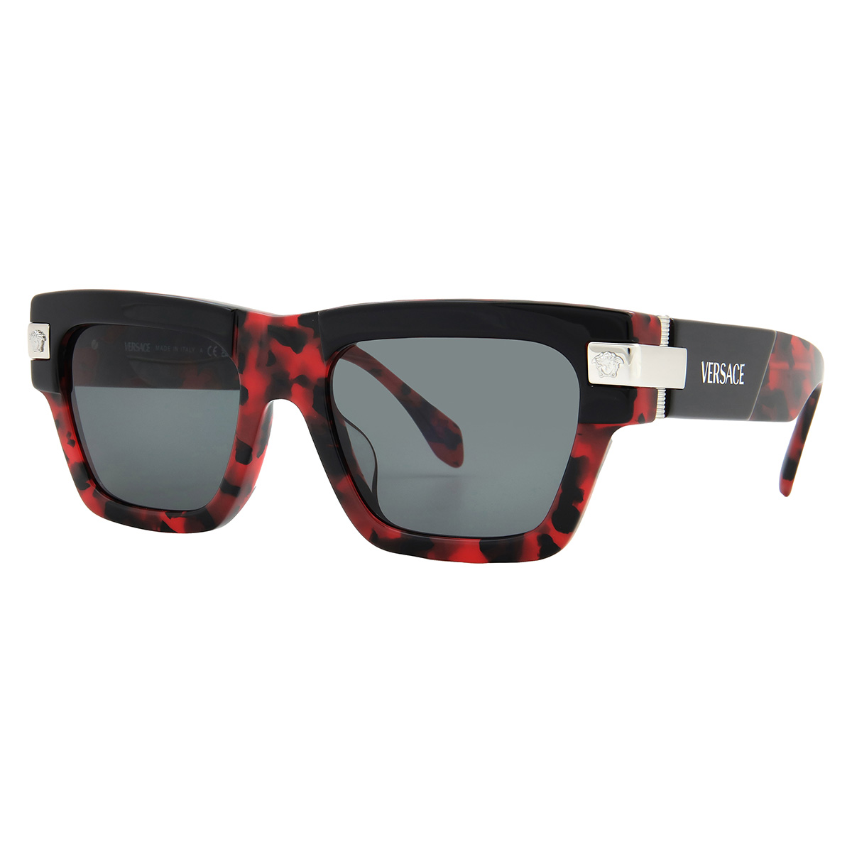 versace dark grey square men's sunglasses ve4464f 545787 55 versace dark grey square men's sunglasses ve4464f 545787 55