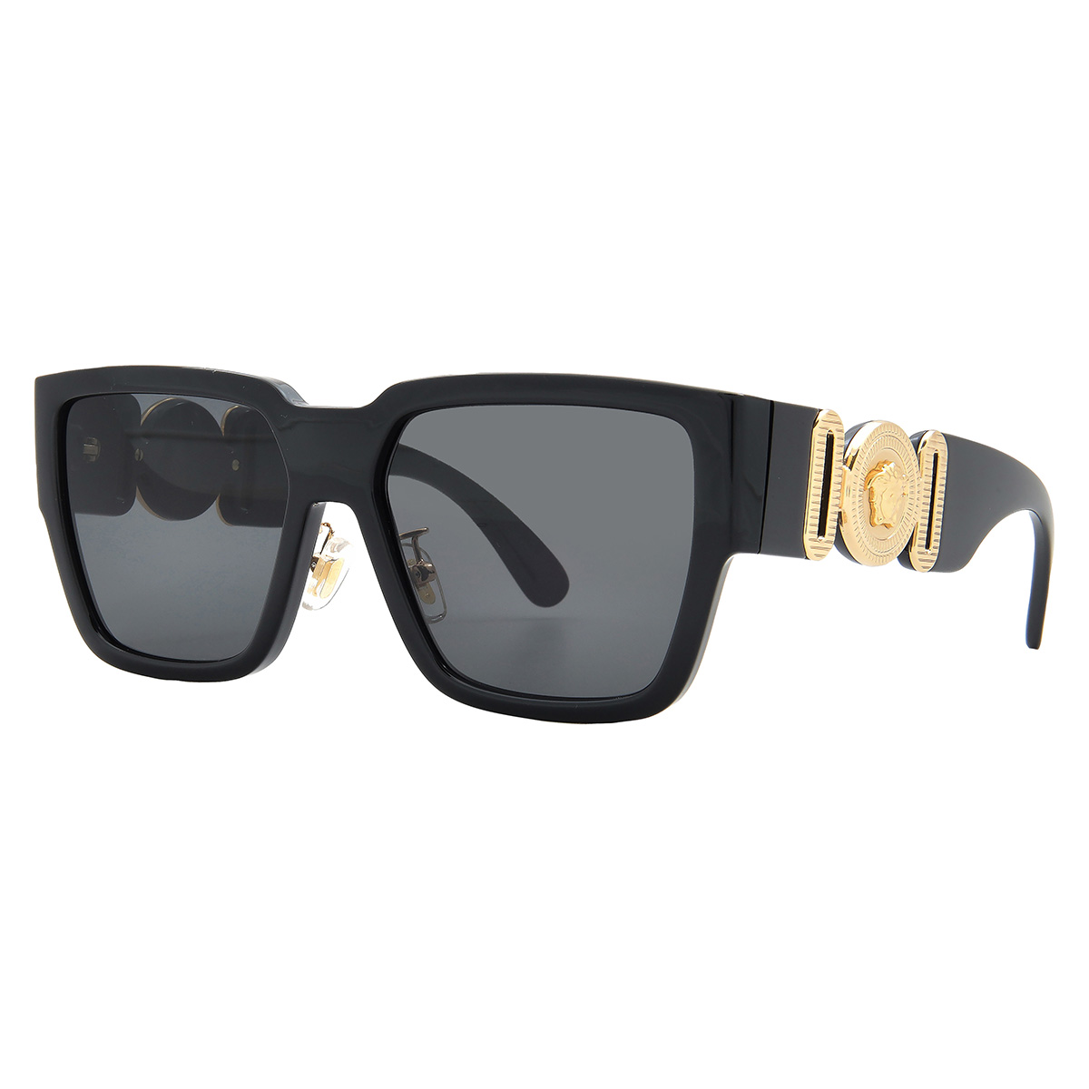 versace dark grey square men's sunglasses ve4483d gb1/87 57 versace dark grey square men's sunglasses ve4483d gb1/87 57