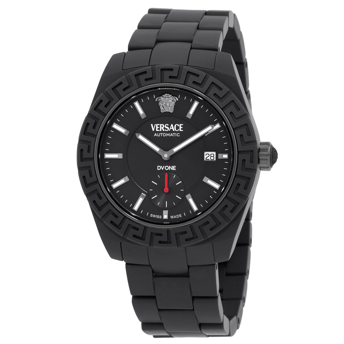 versace dv one automatic black dial men's watch ve7k00123 versace dv one automatic black dial men's watch ve7k00123
