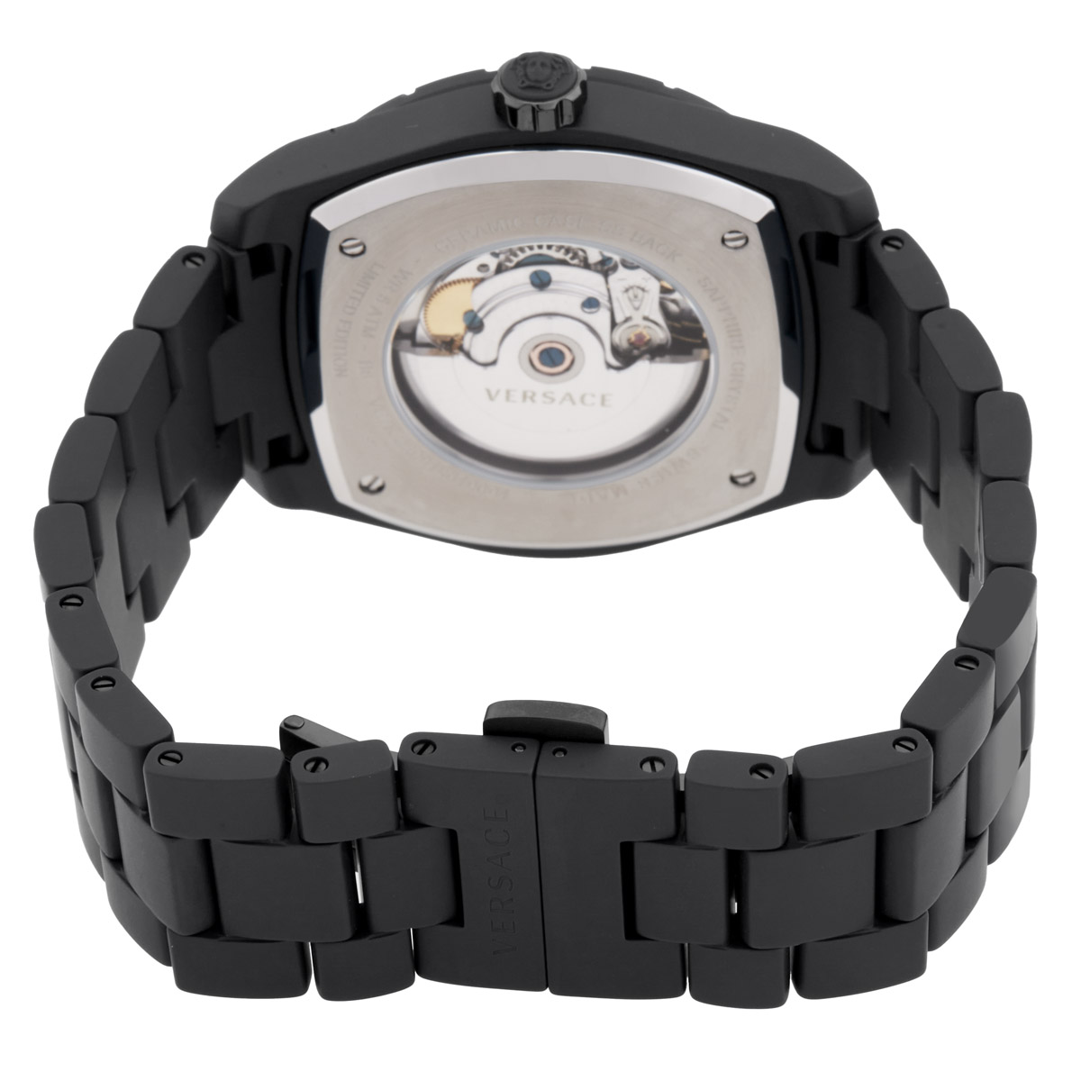 versace dv one automatic black dial men's watch ve7k00123 versace dv one automatic black dial men's watch ve7k00123