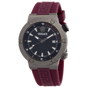 Витрина versace greca logo diver quartz black dial men's watch ve8g00224