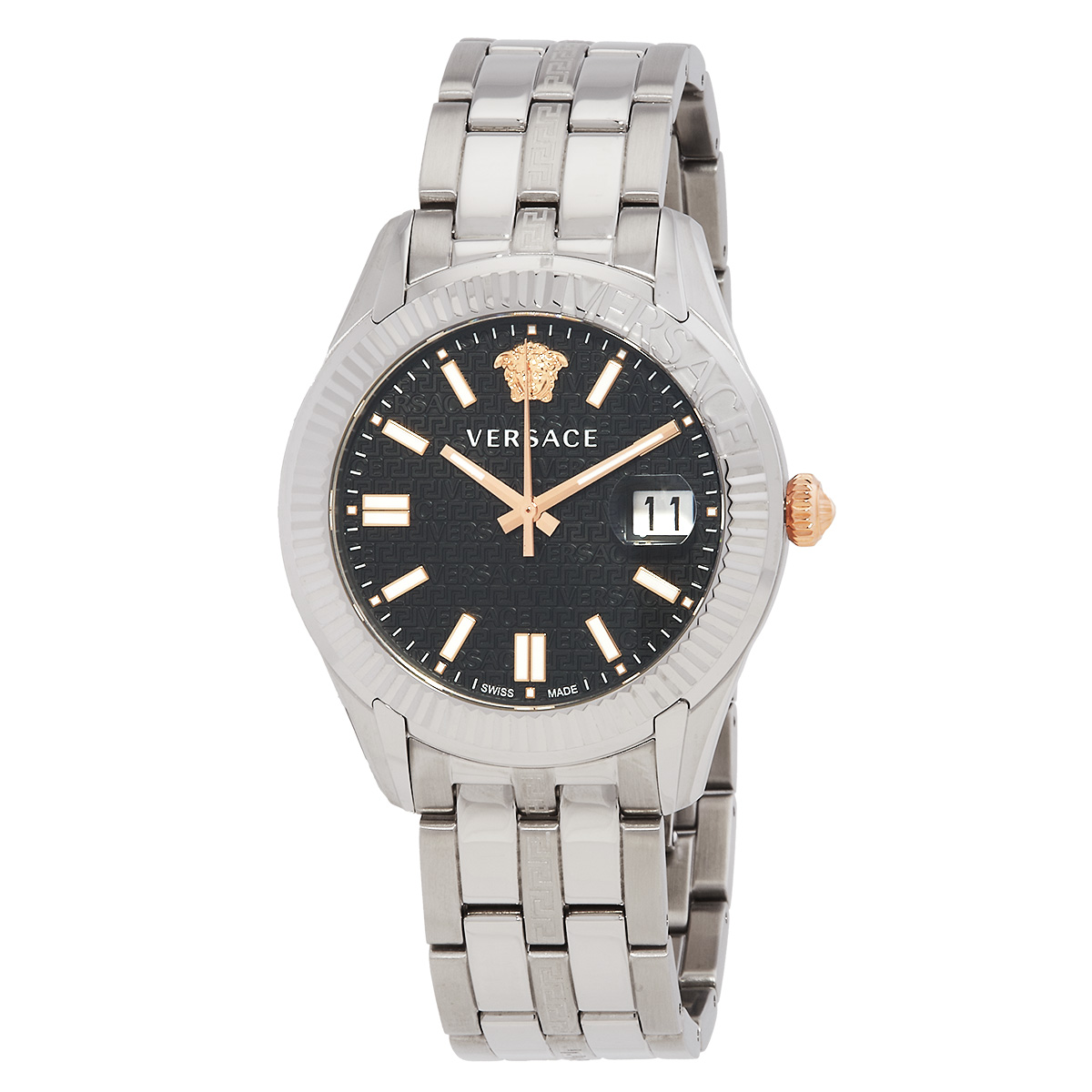 versace greca time quartz black dial men's watch ve3k00322 versace greca time quartz black dial men's watch ve3k00322