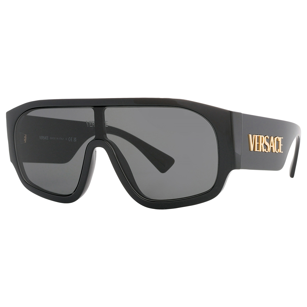 versace green shield ladies sunglasses ve4439 gb1/87 33 versace green shield ladies sunglasses ve4439 gb1/87 33