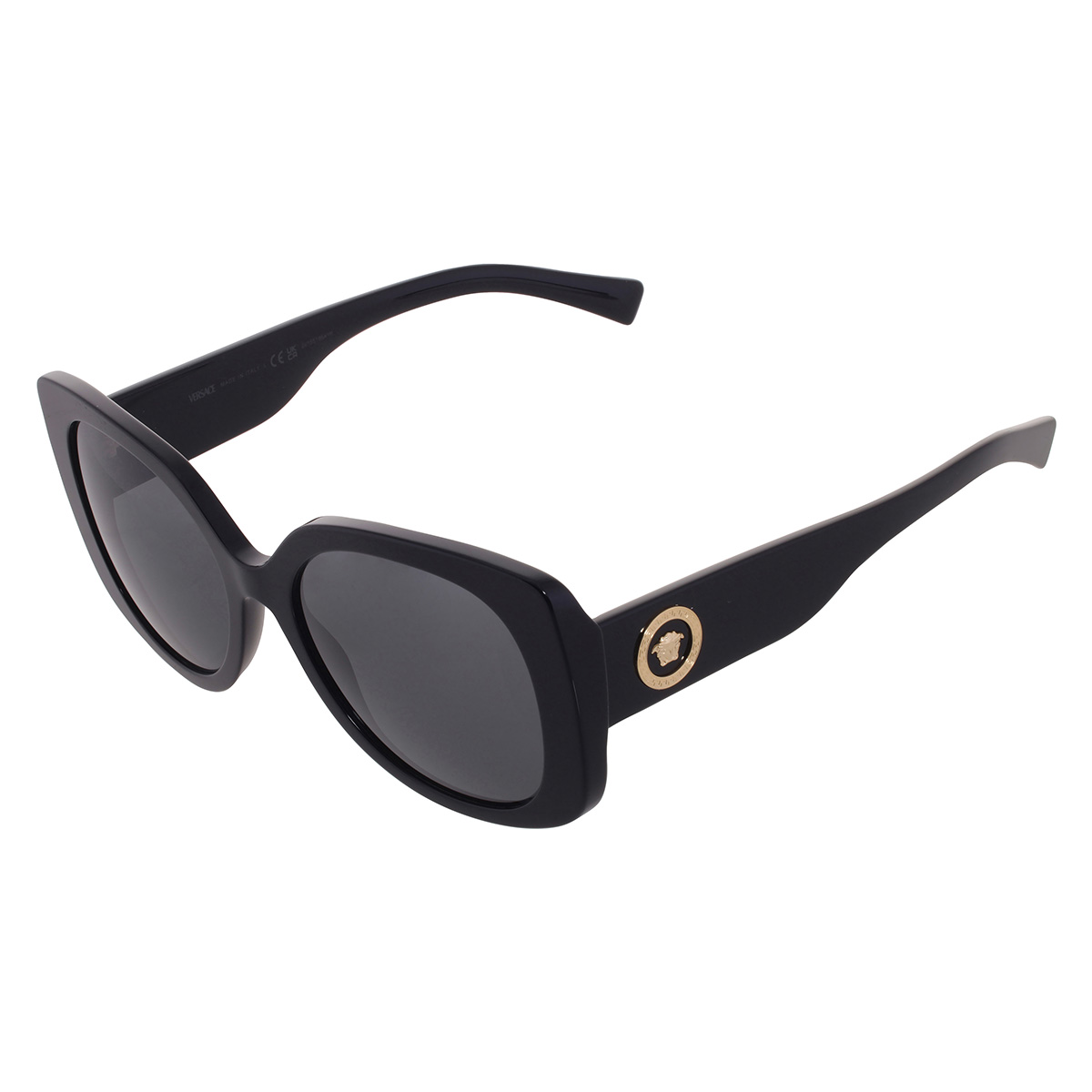 versace grey butterfly ladies sunglasses ve4387 gb1/87 56 versace grey butterfly ladies sunglasses ve4387 gb1/87 56